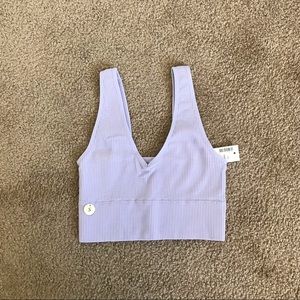 AEROPOSTALE Ribbed Seamless Longline Bralette
